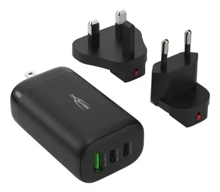 Produktfoto 1 von Ansmann 0.18 W 1001 AC/DC-Adapter US, EU, UK 3 A, 20V, 5 V