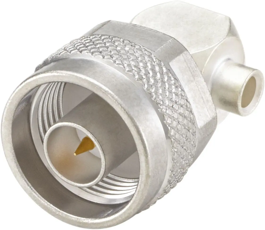 Produktfoto 1 von Rosenberger 53S205 Buchse RF-Steckverbinder MCX-Steckverbinder, Oberfläche, für Koaxial-Kabel, 50 Ω Lot, gewinkelt