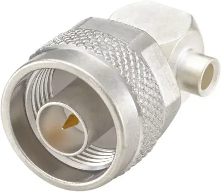 Produktfoto 1 von Rosenberger 53S205 Buchse RF-Steckverbinder MCX-Steckverbinder, Oberfläche, für Koaxial-Kabel, 50 Ω Lot, gewinkelt