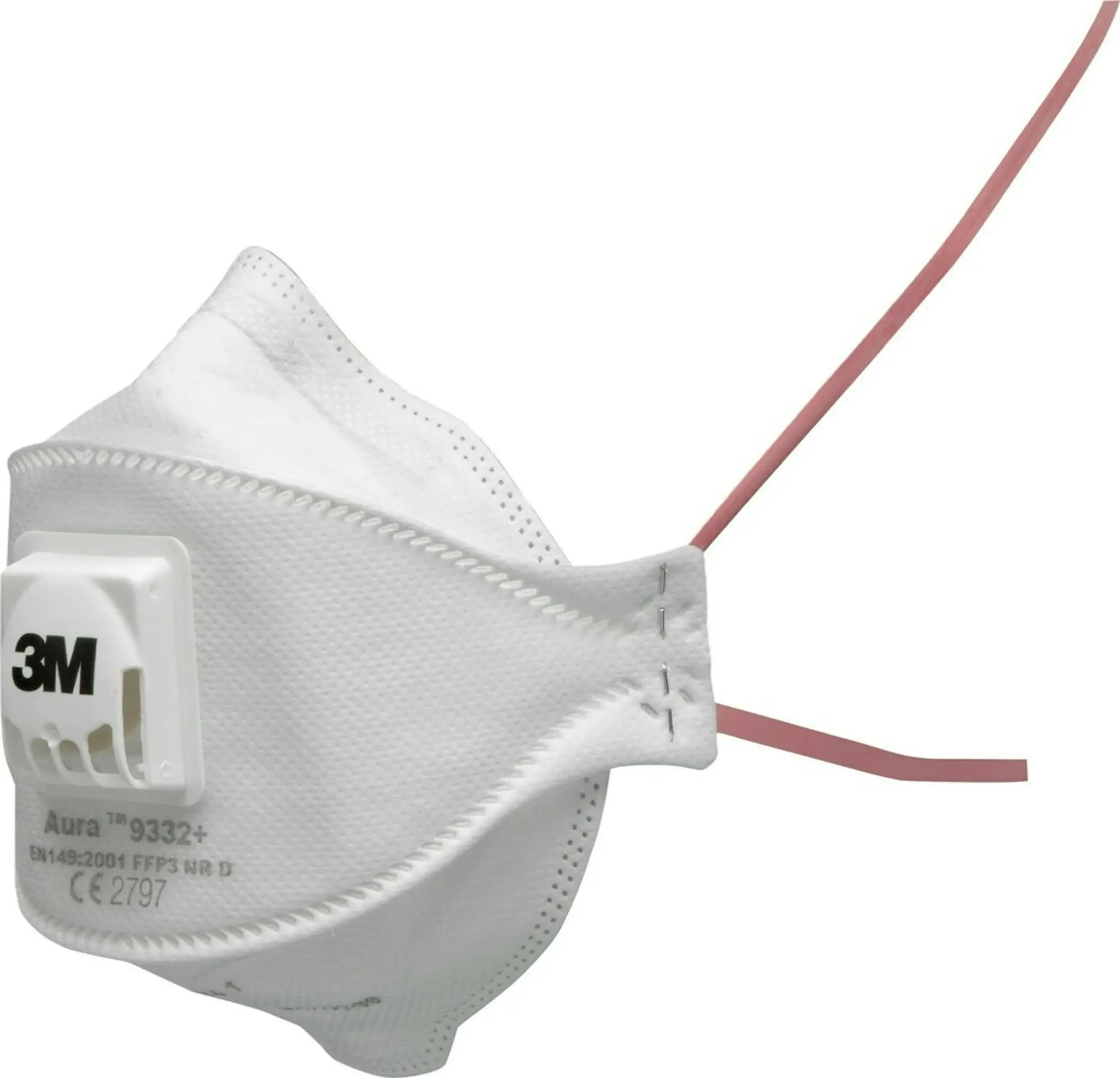 Produktfoto 1 von 3M Aura 9300 Staubschutzmaske Atemschutz mit Ventil FFP3 EN 149:2001 + A1:2009, CE 5 Per Pack Stück