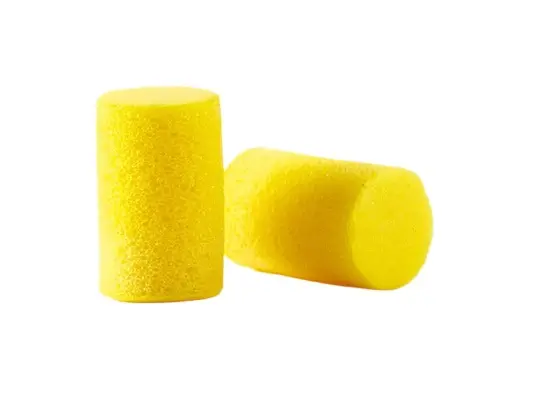 Produktfoto 1 von 3M 7000089396 Einwegartikel Gehörschutzstöpsel CE, UKCA, Polyvinylchlorid Gelb, SNR 28 dB 250