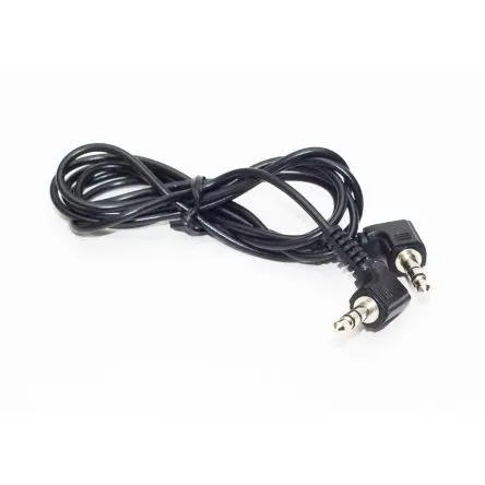 Produktfoto 1 von 3M FL6CE Aux Kabel, 3,5 mm Stereobuchse / 3,5 mm Stereobuchse Stecker Stecker L. 3.5 mm Schwarz