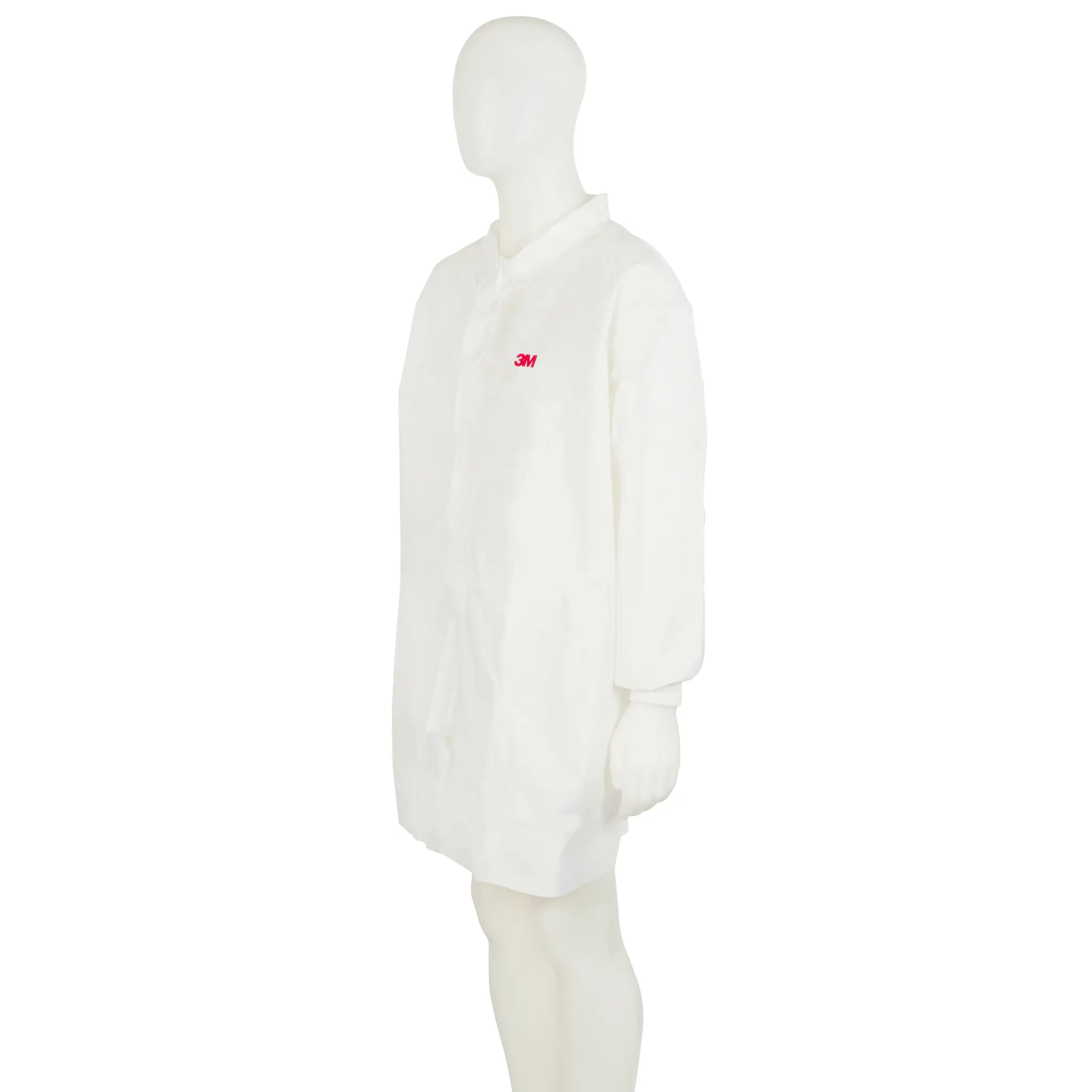 Produktfoto 1 von 3M Einwegartikel Unisex Laborkittel, Polypropylen Weiß, Größe S