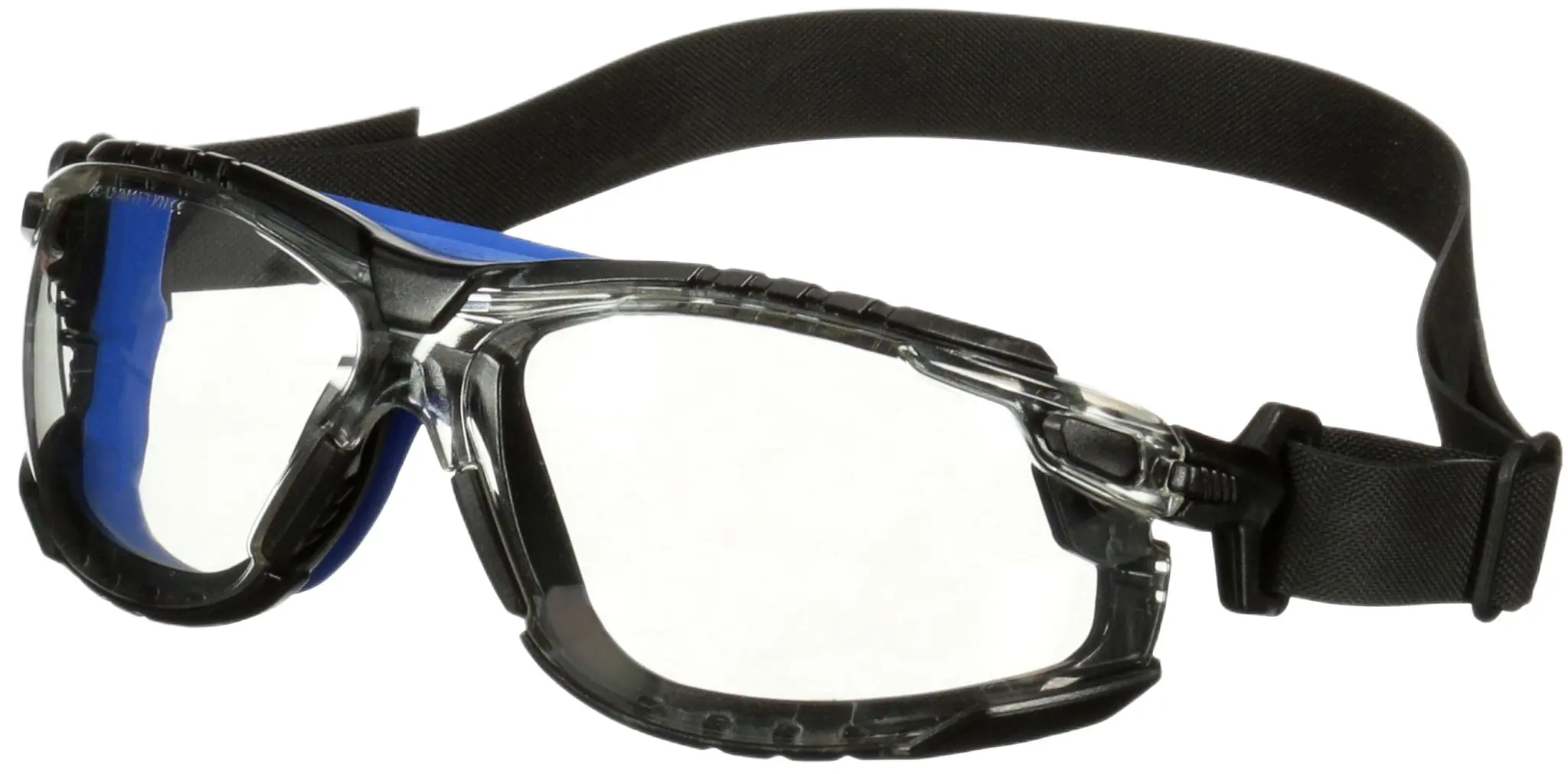3M Solus 1000 Schutzbrille Linse Klar UV-Beständigkeit, Anti-Nebel Schwarz, Blau Polycarbonat