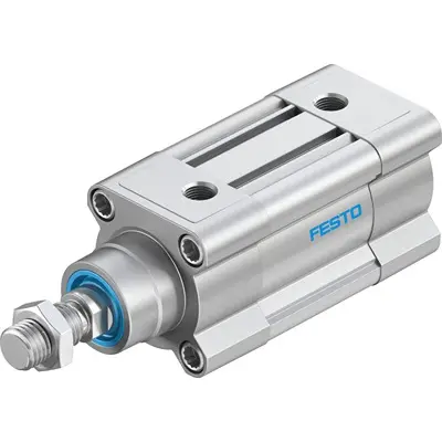 Produktfoto 1 von Festo DSBC 1463766, G 1/4 Doppeltwirkender Zylinder doppeltwirkend, Bohrung Ø 50mm / Hub 240mm