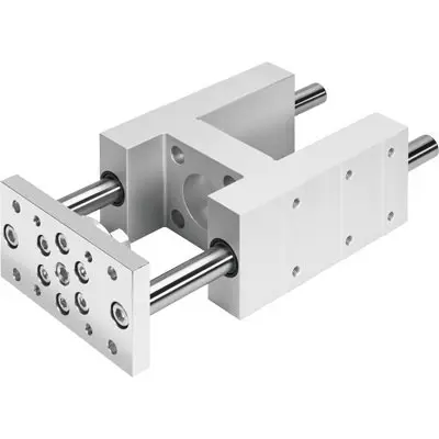 Produktfoto 1 von Festo EAGF 1725850 Pneumatik-Führungszylinder 100 mm, Bohrung Ø 100 mm