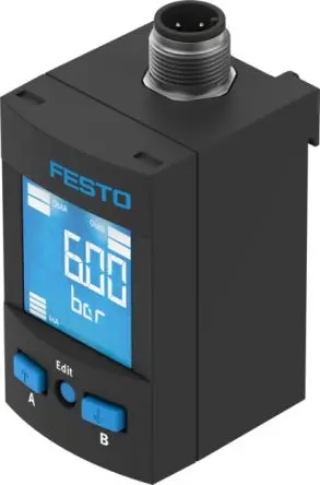 Produktfoto 1 von Festo SPAU Relativ Drucksensor -1 bar, Analog 10 bar, für Relativdruck