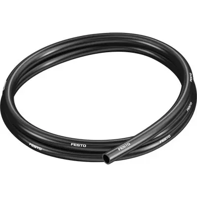 Produktfoto 1 von Festo PUN Flexibler Schlauch, Ø 6mm 10mm Schwarz TPE Übertragung
