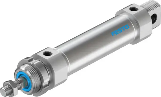 Produktfoto 1 von Festo DSNU 5249854 Kompakte Druckluftflasche 70 mm Doppeltwirkend, Bohrung Ø 32 mm, bis 1 Mpa