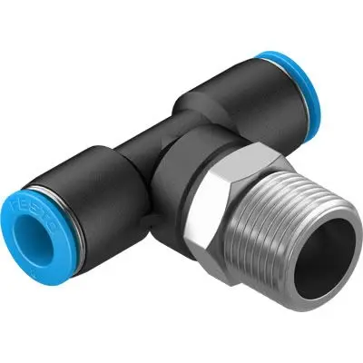 Produktfoto 1 von Festo QST 130799 R 3/8-Außengewinde Gewindeanschluss für Rohr, R, 0.6 Mpa