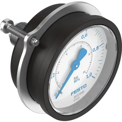 Produktfoto 1 von Festo Manometer 0 bar → 10 bar 2.5 μm ABS Gehäuse G 1/4
