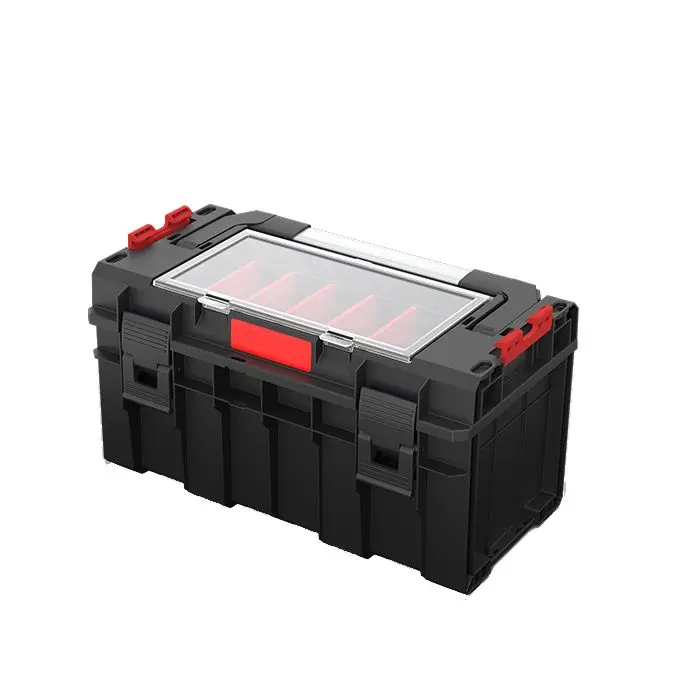 Produktfoto 1 von RS PRO Kunststoff Werkzeugkasten und Werkzeugkoffer, L. 450 mm B. 260 mm H. 240 mm