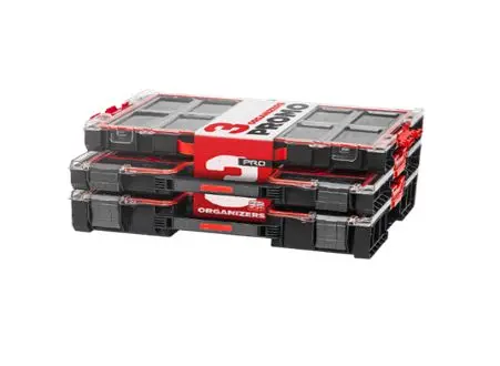 Produktfoto 1 von RS PRO Kunststoff Werkzeugkasten und Werkzeugkoffer, L. 450 mm B. 360 mm H. 270 mm