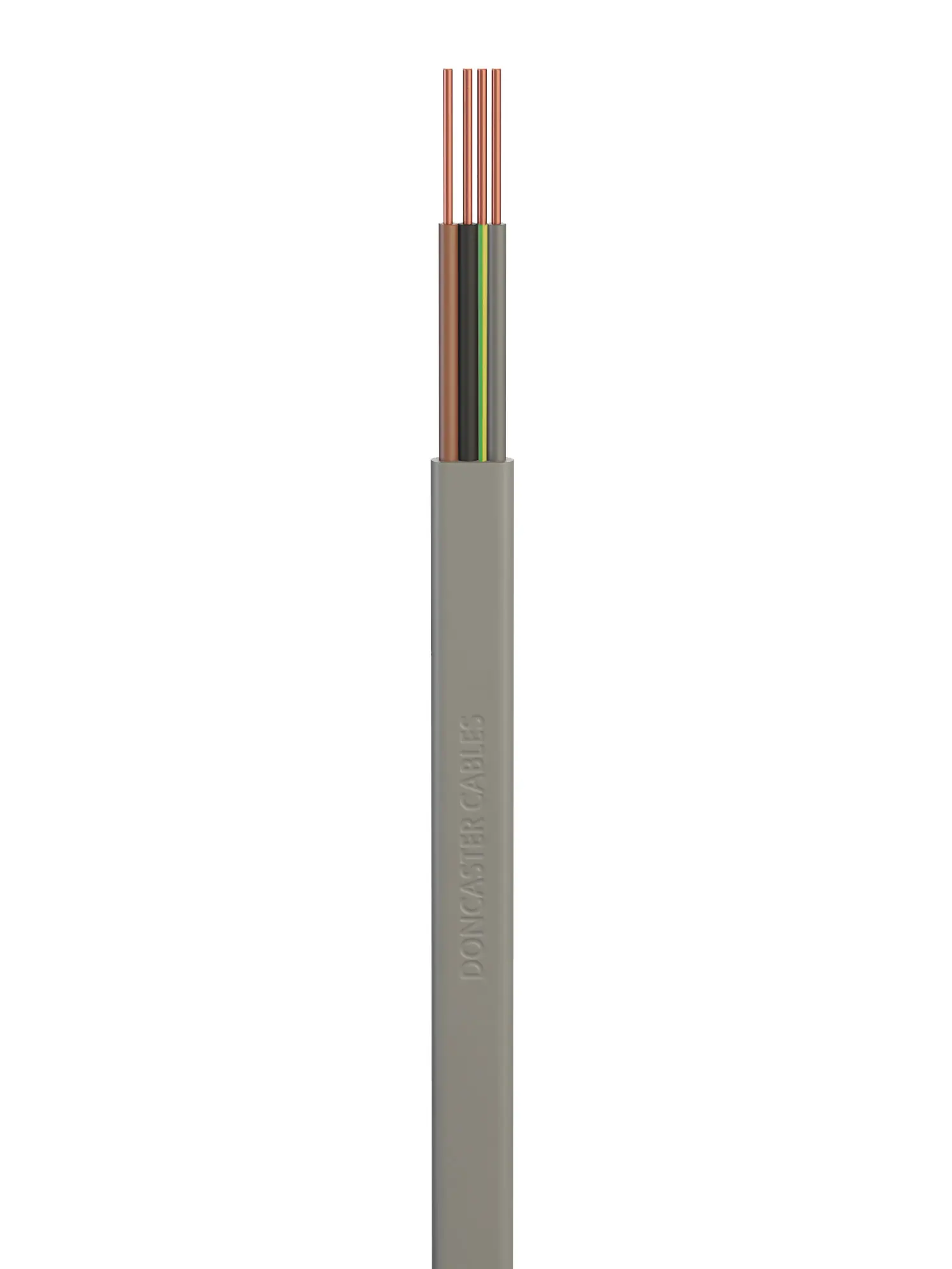 Produktfoto 1 von RS PRO Earthsure Mehrkern-Industriekabel, 3-adrig 1 mm² Grau Geschirmt, 100 m, Polyvinylchlorid