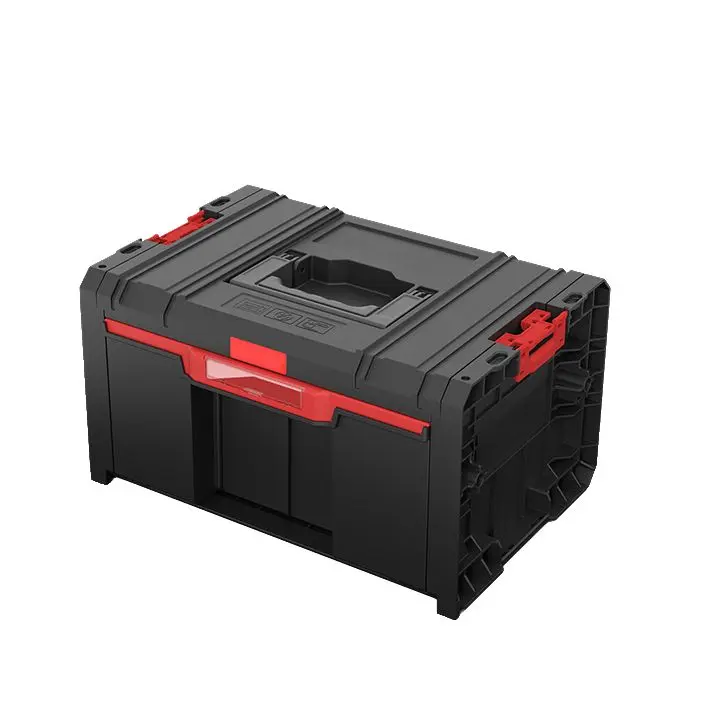 Produktfoto 1 von RS PRO Kunststoff Werkzeugkasten und Werkzeugkoffer, 1 Schubladen, L. 450 mm B. 310 mm H. 244 mm