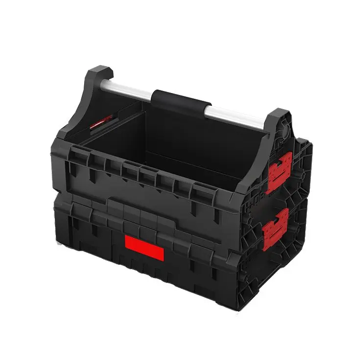 Produktfoto 1 von RS PRO Kunststoff Werkzeugkasten und Werkzeugkoffer, L. 465 mm B. 310 mm H. 367 mm