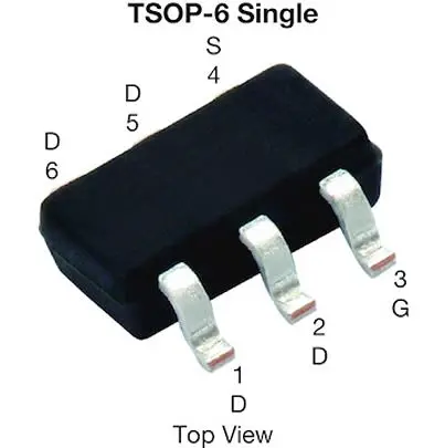 Produktfoto 1 von Vishay SI3122DV N-Kanal, Oberfläche Einfache MOSFETs Erweiterung 100 V / 1.95 A 1.34 W, 6-Pin PowerPAK
