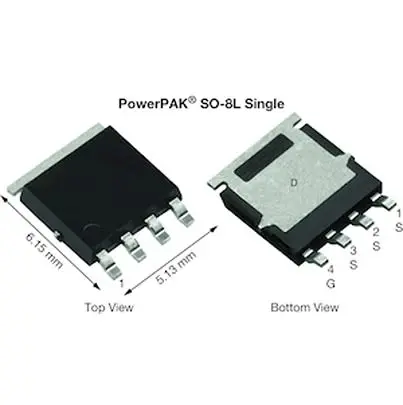 Produktfoto 1 von Vishay SQJ443 Typ P-Kanal, Oberfläche Einfache MOSFETs Erweiterung -40 V / 24 A 27 W, 4-Pin PowerPAK
