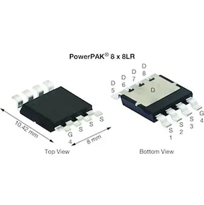 Produktfoto 1 von Vishay SQJQ14 N-Kanal, Oberfläche Einfache MOSFETs Erweiterung 40 V / 345 A 277 W, 3-Pin PowerPAK