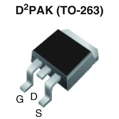 Produktfoto 1 von Vishay EF Series N-Kanal, THT MOSFET 600 V / 21 A, 3-Pin TO-263