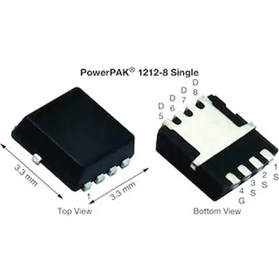 Produktfoto 1 von Vishay SIS5712DN N-Kanal, Oberfläche Einfache MOSFETs Erweiterung 150 V / 18 A 39.1 W, 8-Pin PowerPAK