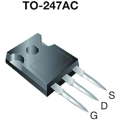 Produktfoto 1 von Vishay EF Series N-Kanal, THT MOSFET 800 V / 8 A, 3-Pin TO-247AC