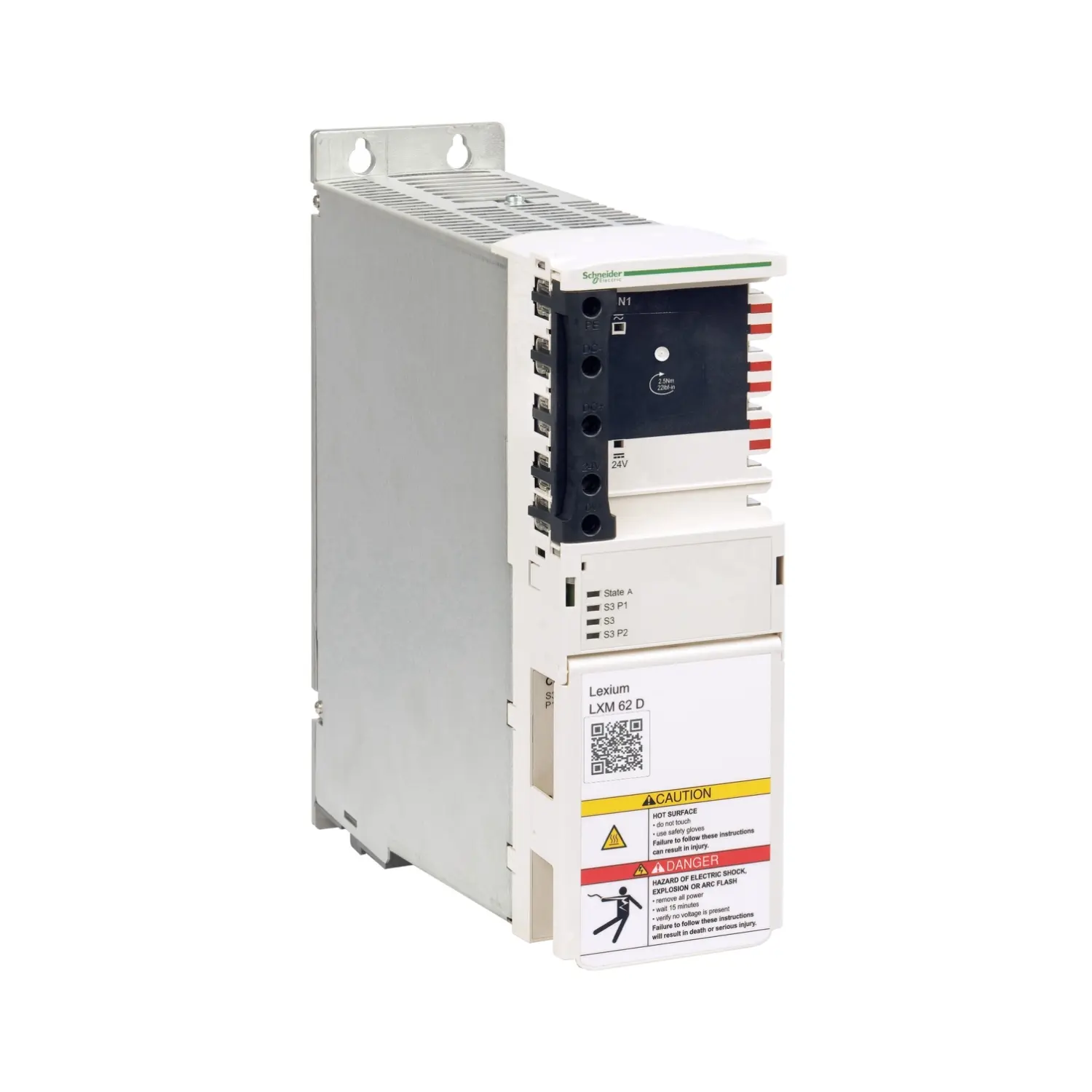 Produktfoto 1 von Schneider Electric Motor-Controller, 3-phasig, 400 V, Motormanagement-Steuerung / 130 A 24.7 kW, 310 mm x 89.5 mm x 270