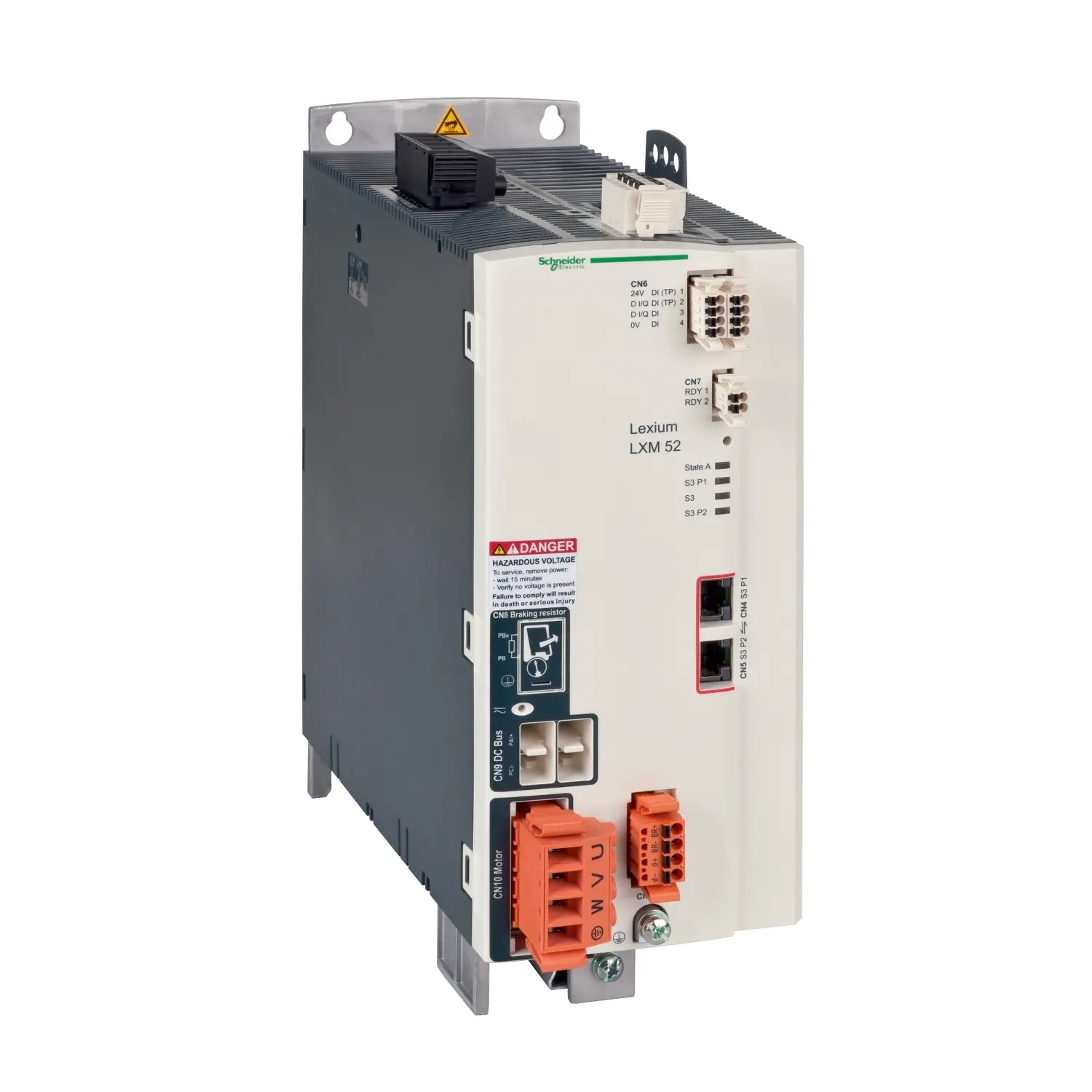 Produktfoto 1 von Schneider Electric Motor-Controller, 3-phasig, 208/480 V, Motormanagement-Steuerung / 72 A 13 kW, 310 mm x 89.5 mm x 270