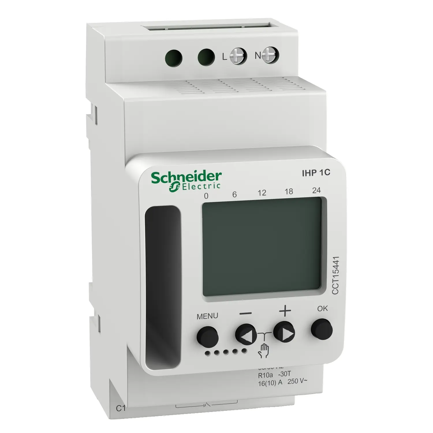 Produktfoto 1 von Schneider Electric Digital Zeitschaltuhr 230V, 1-Kanal, Schraube