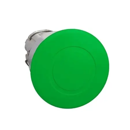 Produktfoto 1 von Schneider Electric ZB4 Drucktastenkopf Ø 22 mm, Grün Push-Pull Pilzkopf, IP66