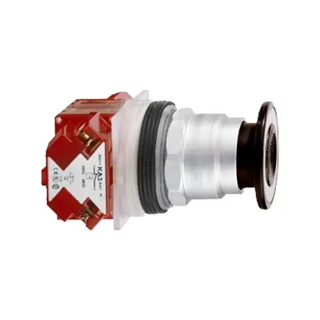 Produktfoto 1 von Schneider Electric Harmony 9001SK Druckschalter Schwarz Federrückstellung Schraubanschlussklemme Ø 30 mm, DPST 250 V ac,