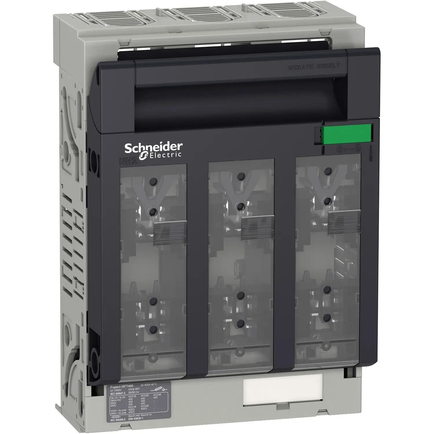 Produktfoto 1 von Schneider Electric Schalter-Trennschalter und Isolator / 3-polig 160A Umschlossen