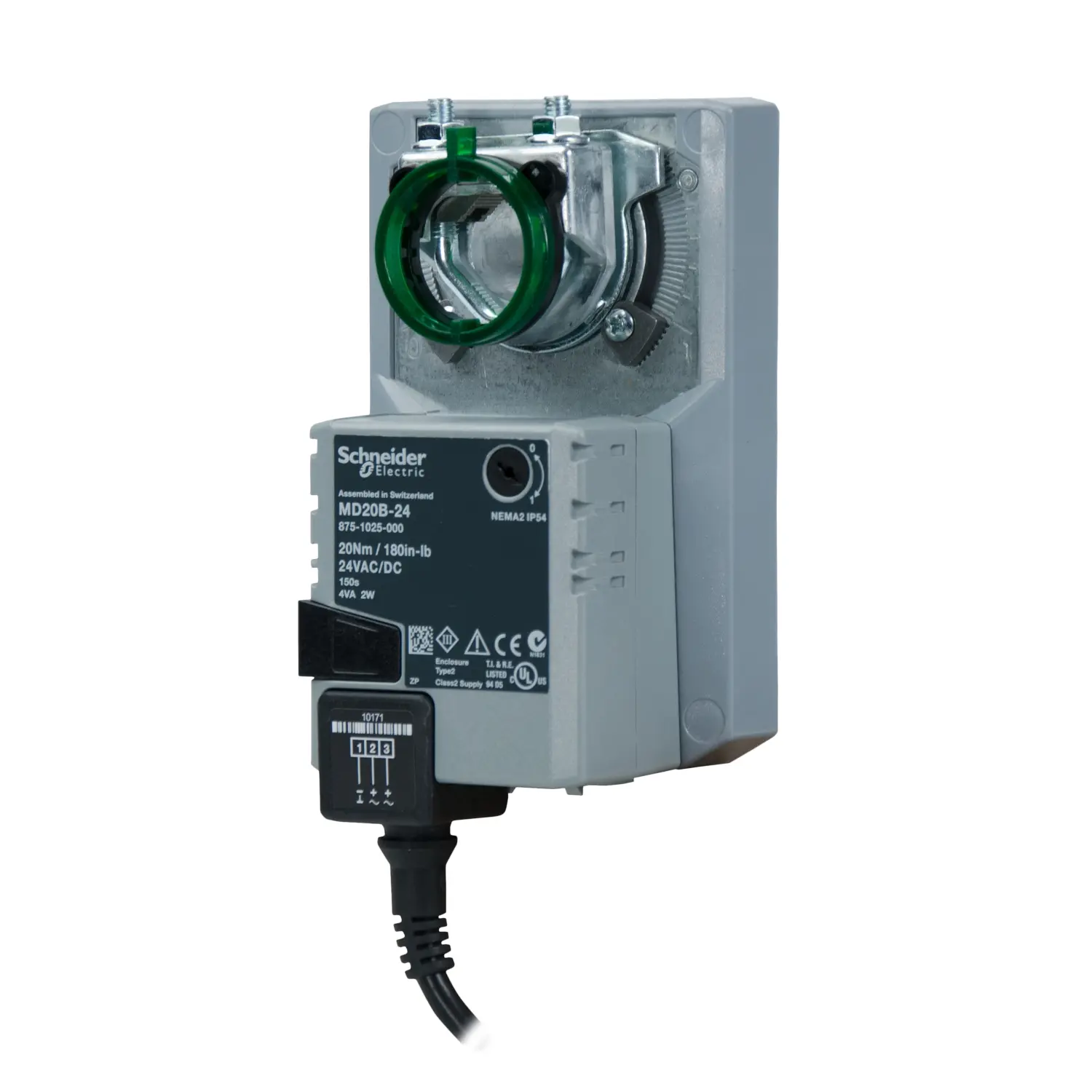Produktfoto 1 von Schneider Electric Drosselklappenantrieb, Ein/Aus Schalter, 2W, 24 V