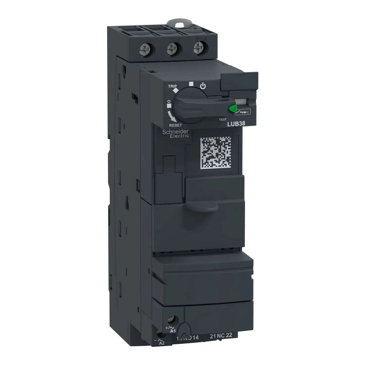 Produktfoto 1 von Schneider Electric LUB Motor-Zubehör LUB38 Elektrisch betriebene Basisstation für TeSys