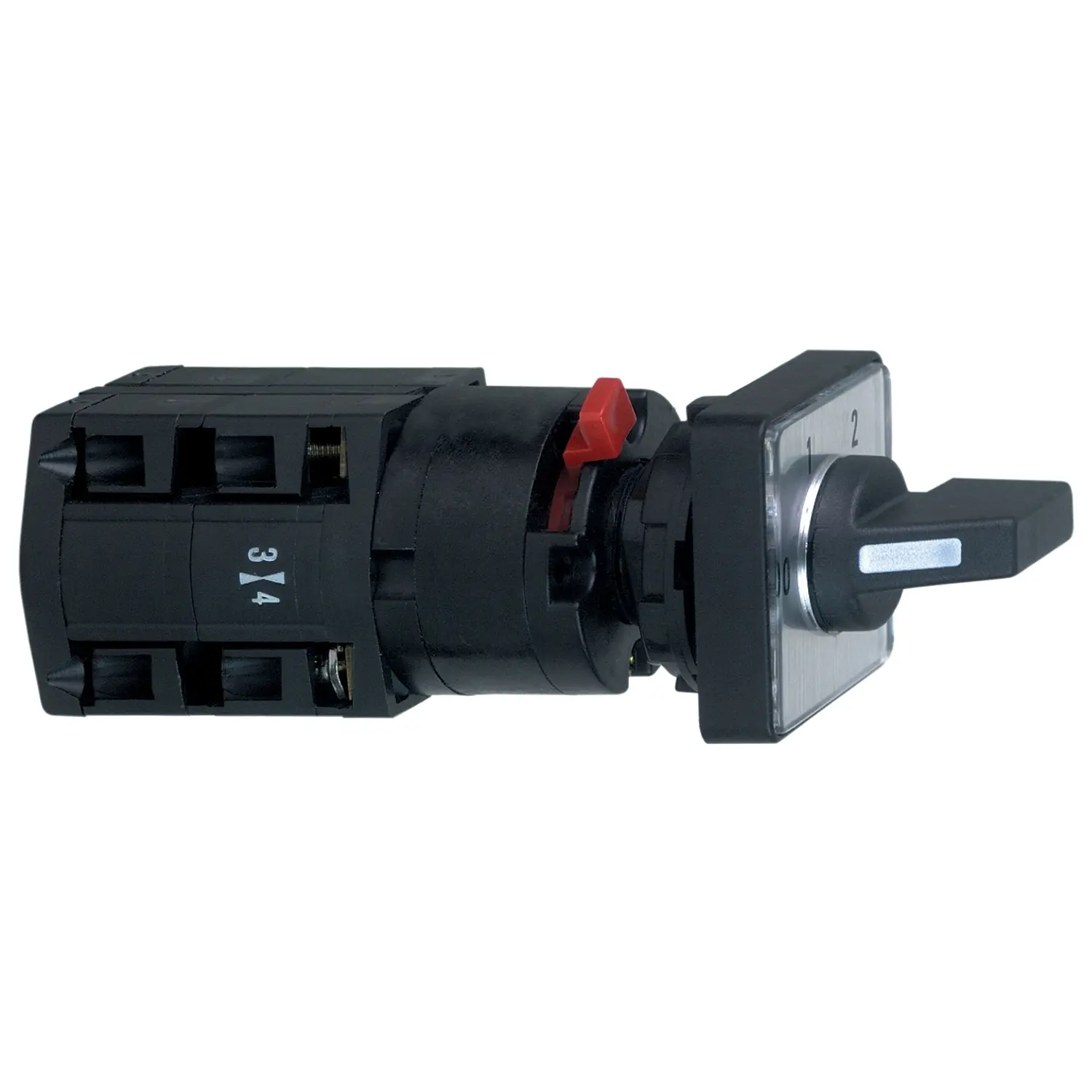 Produktfoto 1 von Schneider Electric K1 Nockenschalter, 2P / 10A, 400V (Volts), 1, 3-phasig, 3-Stufen, 60°-Wurfwinkel