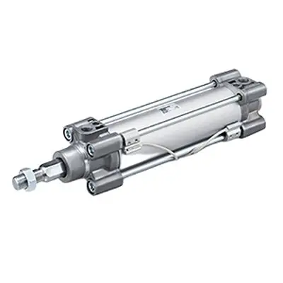 Produktfoto 1 von SMC C96S C96SDB32-60+10C-XC11 Kompakte Druckluftflasche 60 mm Doppeltwirkend, Bohrung Ø 32 mm