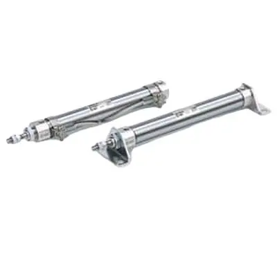 Produktfoto 1 von SMC CJ2 CJ2B6-30RZ Kompakte Druckluftflasche 30 mm Einfachwirkend, Bohrung Ø 6 mm