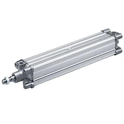 Produktfoto 1 von SMC CP96 CP96SDB63-530C-XC68 Kompakte Druckluftflasche 530 mm Doppeltwirkend, Bohrung Ø 63 mm