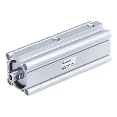 Produktfoto 1 von SMC MQ MQQTB40-10D Kompakte Druckluftflasche 10 mm Doppeltwirkend, Bohrung Ø 40 mm