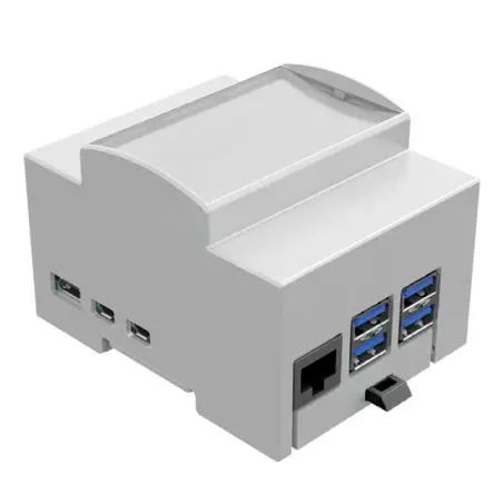 Produktfoto 1 von Italtronic Raspberry Pi 5 Raspberry Pi Gehäuse passend für Raspberry Pi-Serie ABS Hellgrau