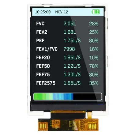 Produktfoto 1 von NEWHAVEN DISPLAY INTERNATIONAL Farb-LCD 2.8 Zoll SPI, Parallel, RGB, 240 x 320 pixel, 45.40 x 60.20 mm LED