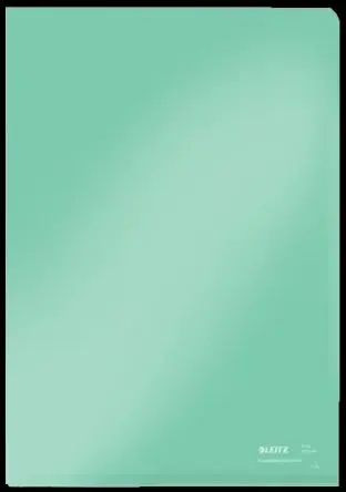 Produktfoto 1 von Leitz Präsentationsmappe für Papiergröße A4+ Klar H. 1 mm B. 220mm