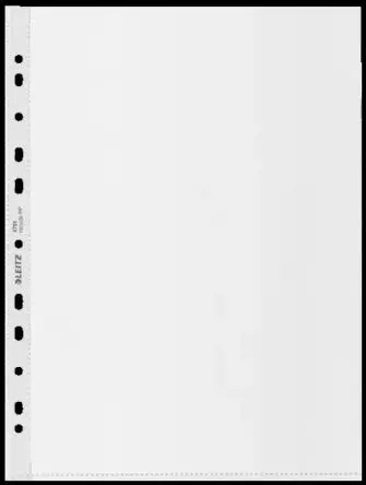 Produktfoto 1 von Leitz Dokumentenfach für Papiergröße A4+ Klar H. 1 mm B. 220mm