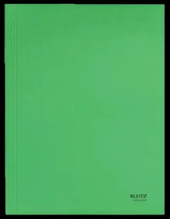 Produktfoto 1 von Leitz Präsentationsmappe für Papiergröße A4+ Grün H. 2 mm B. 242mm
