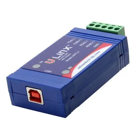 Produktfoto 1 von Advantech BB USPTL4 Schnittstellenkonverter, USB, Anschlussklemmenblock, Buchse