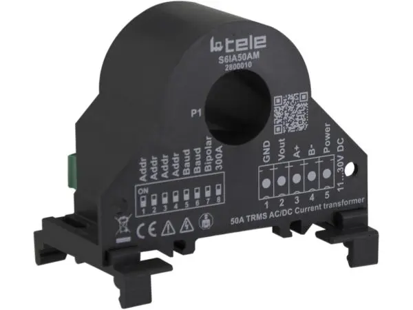 Produktfoto 1 von SensAct Stromwandler, Massivkern, 0 → 50A 0 → 50A