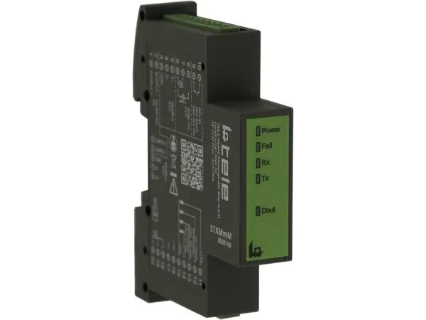 Produktfoto 1 von Tele SensAct Stromüberwachungsrelais, SPST, DIN-Hutschiene, 30 V dc