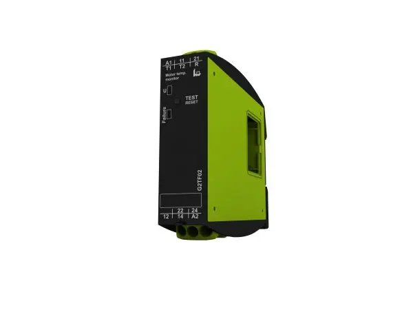 Produktfoto 1 von Überwachungsrelais 12 → 400V ac, 2-poliger Wechsler DIN-Schienen