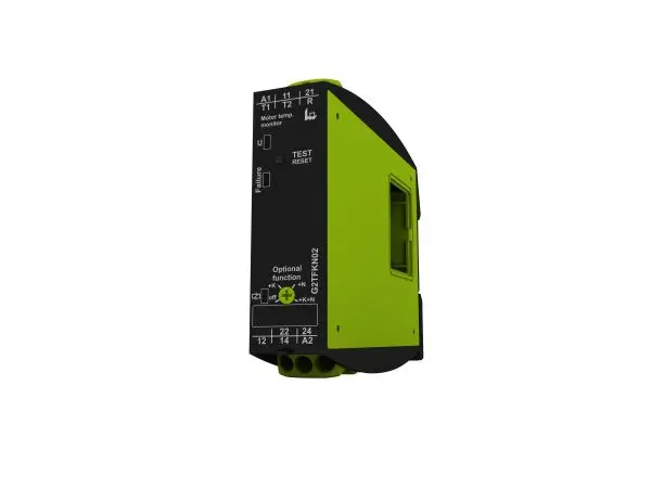 Produktfoto 1 von Überwachungsrelais 12 → 400V ac, 2-poliger Wechsler DIN-Schienen
