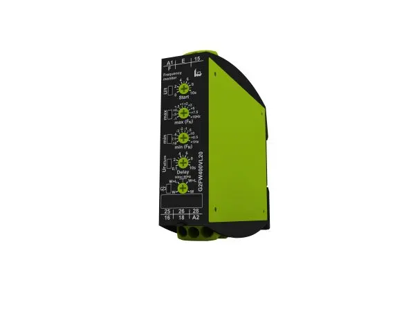 Produktfoto 1 von Überwachungsrelais 110 → 400V ac 1, 3-phasig, 2-poliger Wechsler DIN-Schienen